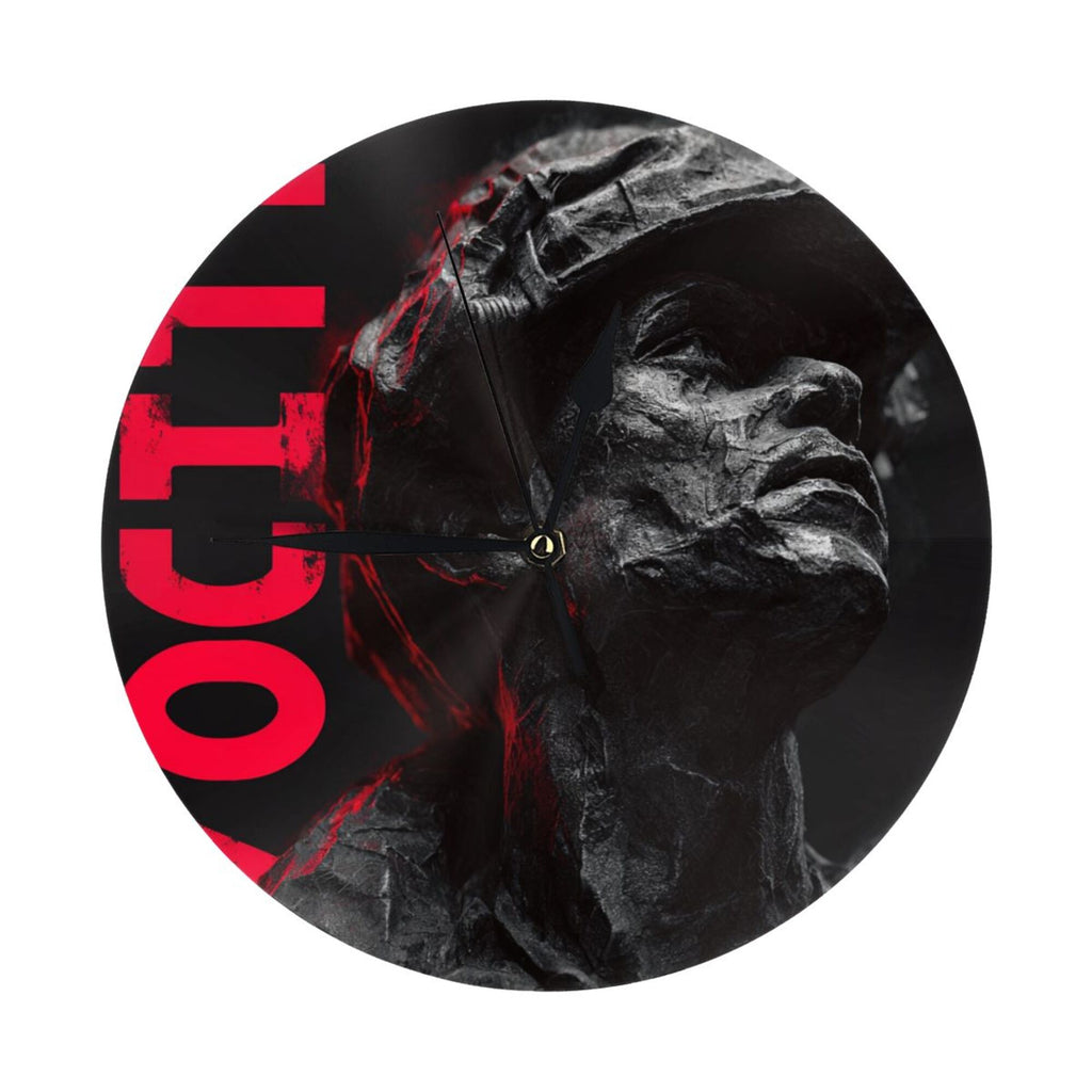 "Victory" Documentary Art Clock | A Symbol of Military Spirit and Courage