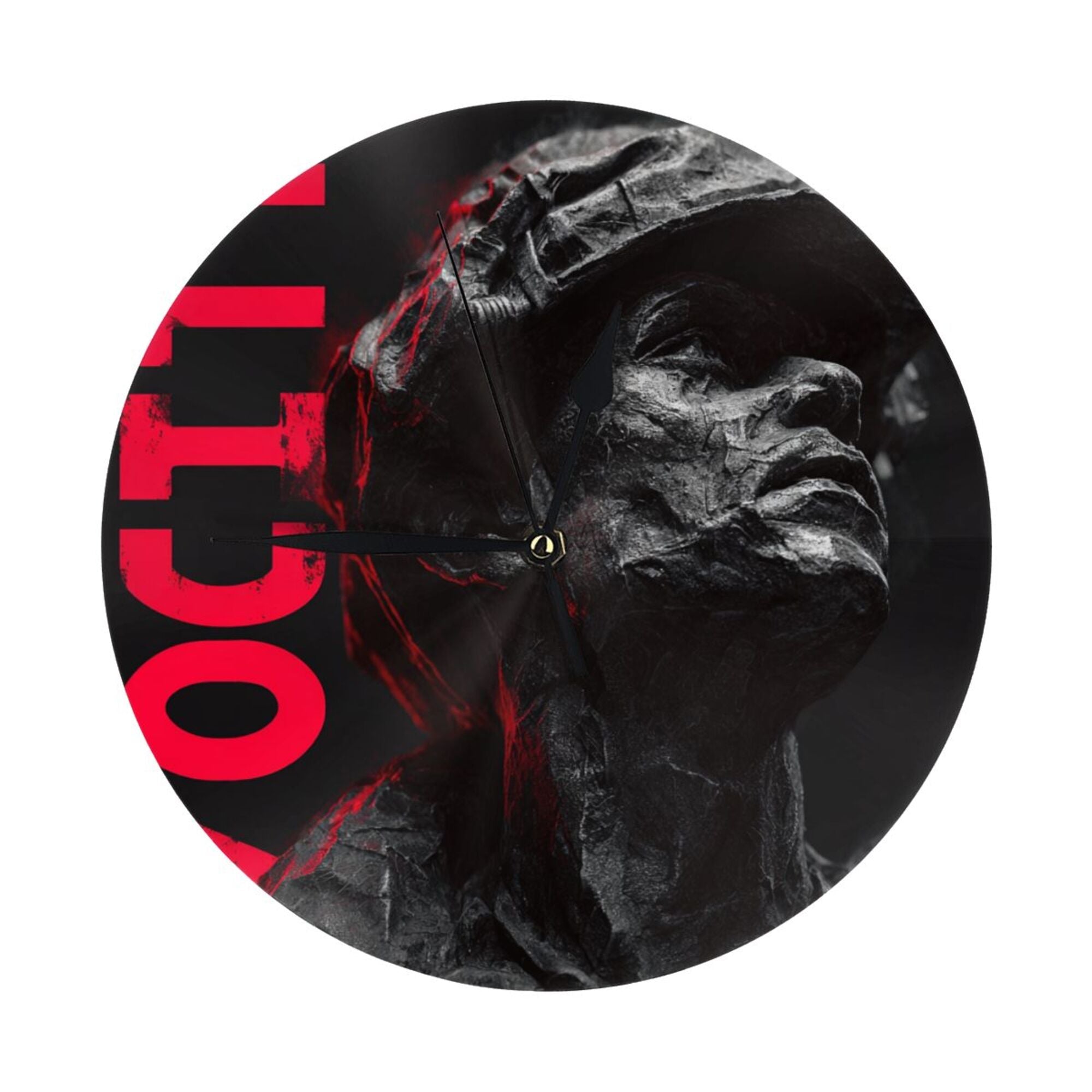 "Victory" Documentary Art Clock | A Symbol of Military Spirit and Courage