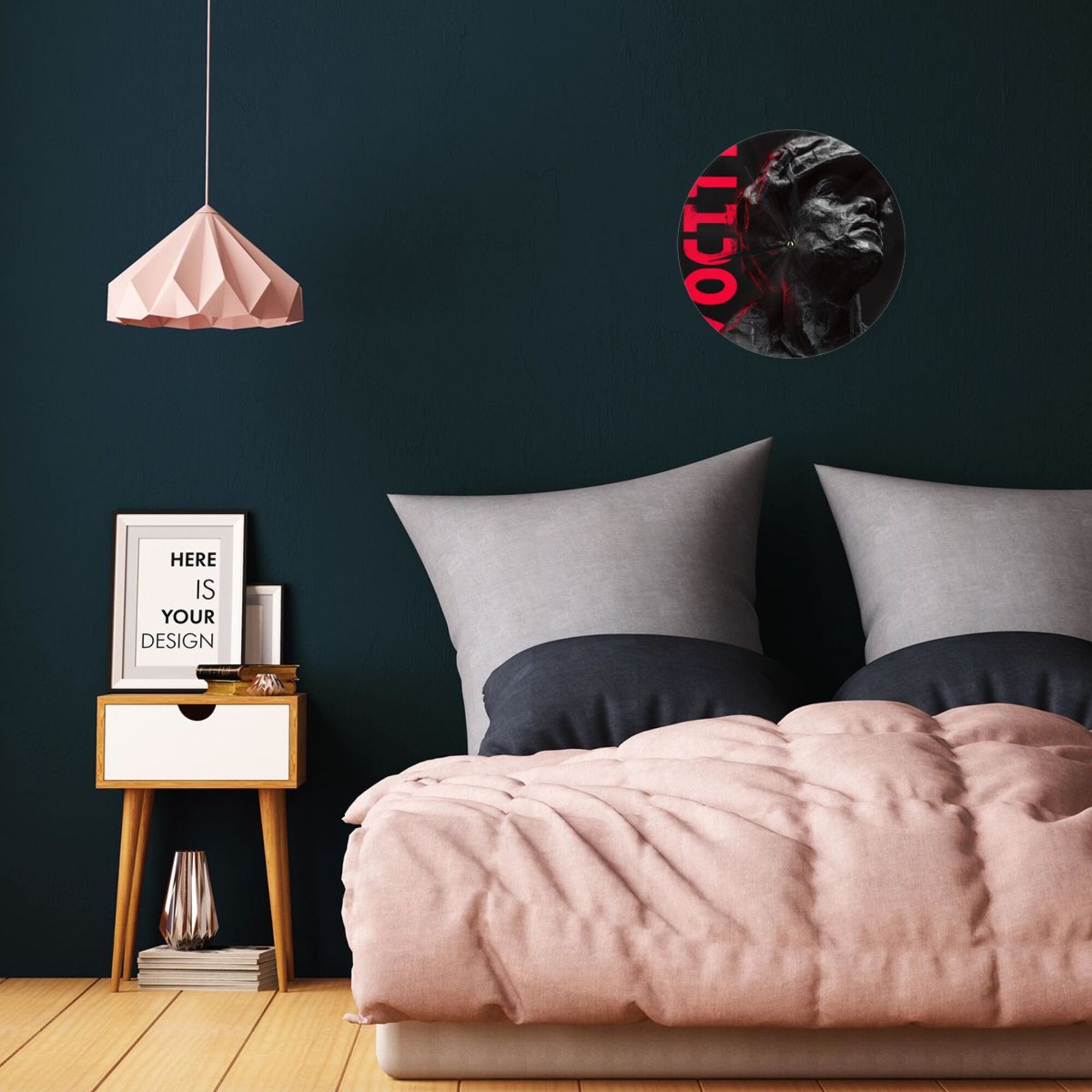 "Victory" Documentary Art Clock | A Symbol of Military Spirit and Courage